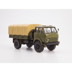 1:43 Легендарные грузовики СССР №39 - МАЗ-505 бортовой с тентом