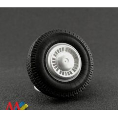 1:43 Комплект колпаков для автобуса Икарус (4 шт), хром