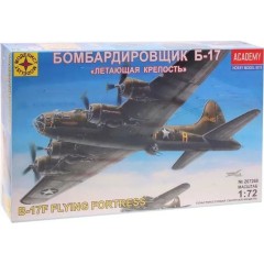 1:72 Сборная модель Бомбардировщик Б-17 "Летающая крепость"