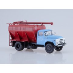1:43 Масштабная модель Загрузчик сухих кормов ЗСК-10 на шасси ЗИЛ-130, поздний