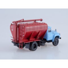 1:43 Масштабная модель Загрузчик сухих кормов ЗСК-10 на шасси ЗИЛ-130, поздний