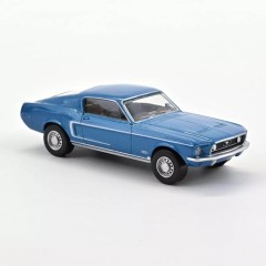 1:43 Масштабная модель FORD Mustang GT Fastback 1968 Acapulco Blue