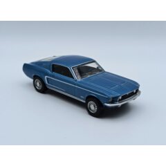 1:43 Масштабная модель FORD Mustang GT Fastback 1968 Acapulco Blue