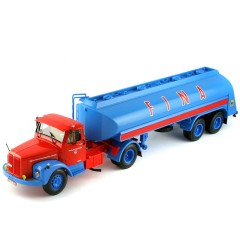1:43 Масштабная модель Scania L1 10S Tanksattelzug "FINA"