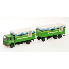 1:43 Масштабная модель Scania LB140 Kofferzug "Baren-Marke"