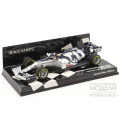 1:43 Масштабная модель SCUDERIA ALPHA TAURI RACING HONDA AT1 - PIERRE GASLY - WINNER ITALIAN GP 2020