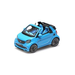 1:43 Масштабная модель SMART BRABUS FORTWO CABRIO - 2016 - BLUE