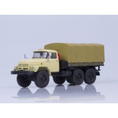 1:43 Масштабная модель ЗИЛ-131 бортовой с тентом, бежевый