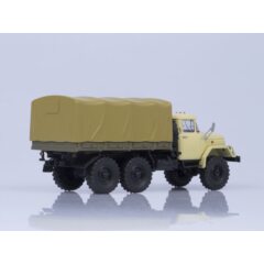 1:43 Масштабная модель ЗИЛ-131 бортовой с тентом, бежевый