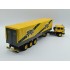 1:43 Масштабная модель BARREIROS Super Azor Truck Telonato Kas Transports (1967), yellow
