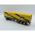 1:43 Масштабная модель BARREIROS Super Azor Truck Telonato Kas Transports (1967), yellow