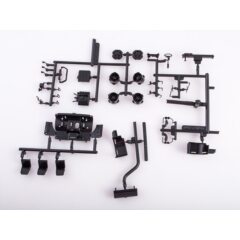 1:43 Сборная модель КАМАЗ-Э5320 бортовой с тентом