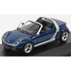 1:43 Масштабная модель Smart Roadster Cabrio 2003 Blue metallic