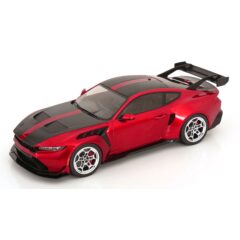 1:18 Масштабная модель FORD Mustang GTD 5.2l V8 Coupe 2025 Red/Black