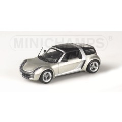 1:43 Масштабная модель SMART ROADSTER COUPE – 2003 – GREY METALLIC