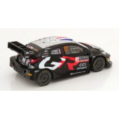 1:18 Масштабная модель TOYOTA GR Yaris Rally1 Hybrid #17 "Toyota Gazoo Racing WRT" Ogier/Landais 2 место Rally Monte Carlo 2024