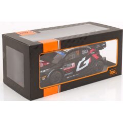 1:18 Масштабная модель TOYOTA GR Yaris Rally1 Hybrid #17 "Toyota Gazoo Racing WRT" Ogier/Landais 2 место Rally Monte Carlo 2024