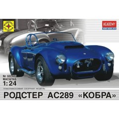 1:24 Сборная модель родстер АС289 "Кобра"