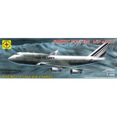 1:300 Сборная модель самолет Боинг 747-400 "Эйр Франс"