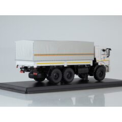 1:43 Масштабная модель КАМАЗ-43118 бортовой с тентом, МЧС