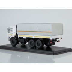 1:43 Масштабная модель КАМАЗ-43118 бортовой с тентом, МЧС