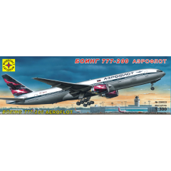 1:300 Сборная модель самолет Боинг 777-200 "Аэрофлот"