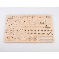 1:43 Сборная модель КАМАЗ-65117 бортовой (без тента)