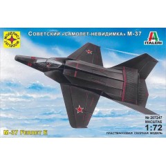 1:72 Сборная модель советский "самолет-невидимка" М-37