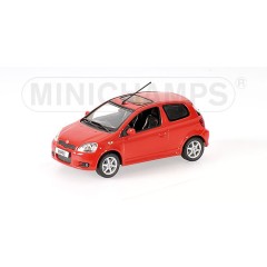 1:43 Масштабная модель TOYOTA YARIS TS – 2001 – RED L.E. 1008 pcs.