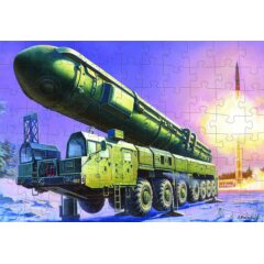 Пазлы "Российский ракетный комплекс "Тополь" (5003)