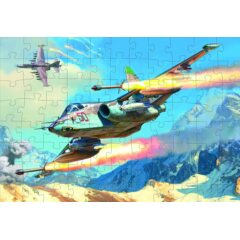Пазлы "Советский штурмовик Су-25 (4807)