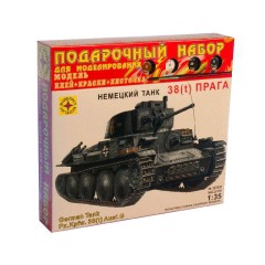 1:35 Подарочный набор Сборная модель Танк 38t Прага