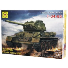 1:35 Сборная модель танк-34-85