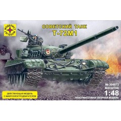 1:48 Сборная модель танк-72М1