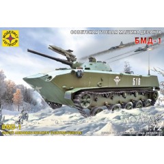 1:72 Сборная модель Советская боевая машина десанта БМД-1
