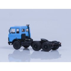 1:43 Масштабная модель МАЗ-6422 седельный тягач (ранний, синий) /откидывающаяся кабина/