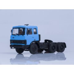 1:43 Масштабная модель МАЗ-6422 седельный тягач (ранний, синий) /откидывающаяся кабина/