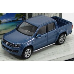 1:43 Масштабная модель Volkswagen Amarok 2009 Blue Metallic
