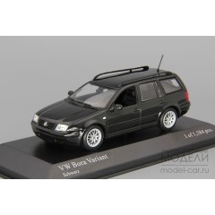 1:43 Масштабная модель Volkswagen Bora Variant Black 1999