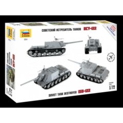 1:72 Сборная модель Советская САУ ИСУ-122