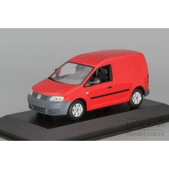 1:43 Масштабная модель Volkswagen Caddy (2005), red
