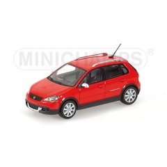 1:43 Масштабная модель VOLKSWAGEN CROSS POLO – 2006 – RED L.E. 1104 pcs.