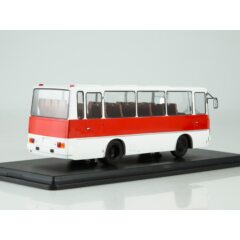 1:43 Масштабная модель Автобус Икарус-211, бело-красный