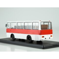 1:43 Масштабная модель Автобус Икарус-211, бело-красный