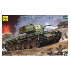 1:35 Сборная модель Танк КВ 1