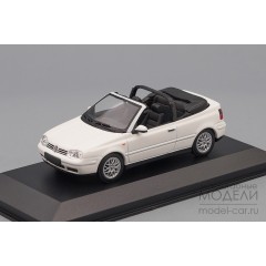 1:43 Масштабная модель VOLKSWAGEN GOLF 4 CABRIOLET - 1998 - WHITE