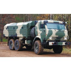 1:72 Сборная модель Бронированный грузовик с функциональным модулем К-5350