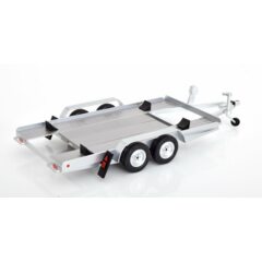1:18 Масштабная модель прицеп-автовоз для легковых автомобилей Silver