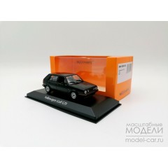 1:43 Масштабная модель Volkswagen Golf GTI 4-door - 1986 (black)