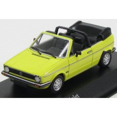 1:43 Масштабная модель Volkswagen Golf I Cabriolet 1980 Yellow